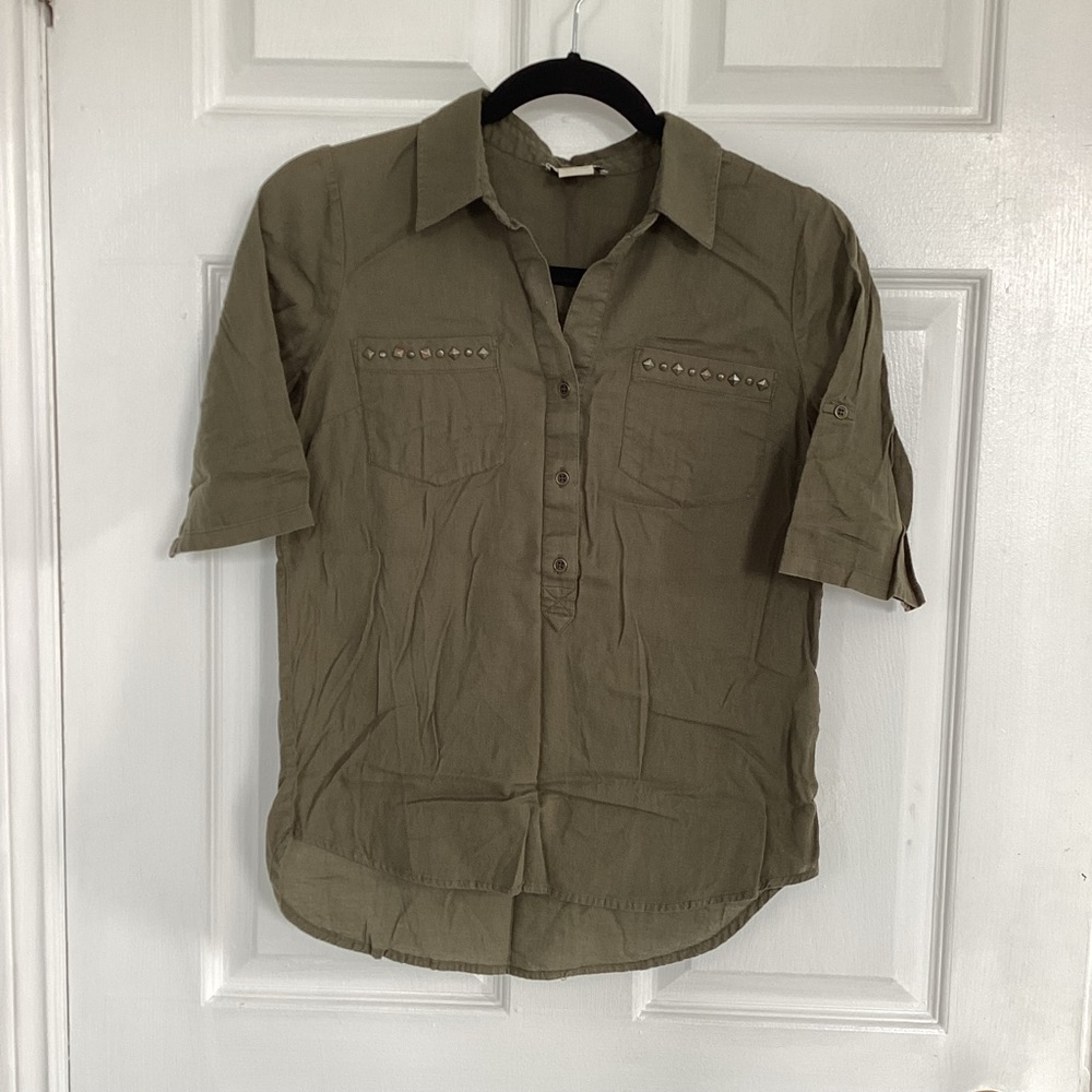 🛍️5/💲20🛍️ LUCKY BRAND pullover half button shirt